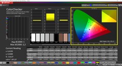 CalMAN ColorChecker calibrated