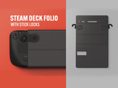 The Steam Deck Folio will ship with a PU outer and a microfibre inner. (Image source: Andrew Reeves)