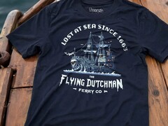 Re-Logic confirmed that this Flying Dutchman shirt design featured AI-generated art. (Image source: r/Terraria on Reddit)