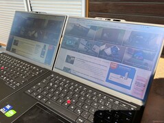 IPS (left) vs. OLED (right)