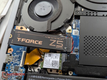 We use the T-Force Z540 instead of the regular SSD