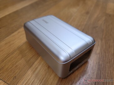 All-aluminum chassis. Unfortunately, it is not waterproof