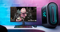 The Alienware AW2724DM has customisable AlienFX Lighting. (Image source: Dell)