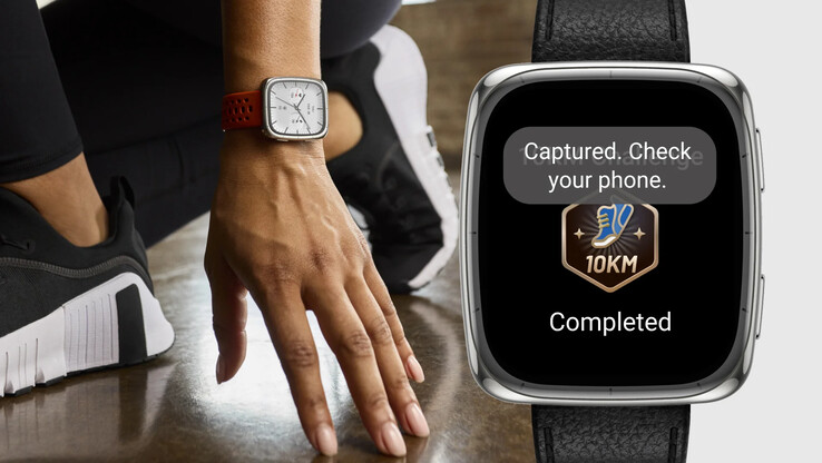 The new Amazfit Active 2 (Square) update brings a screenshot tool. (Image source: Amazfit)