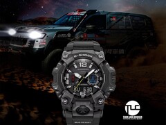 Casio’s new GWG-B1000TLC-1A takes design cues directly from Dakar Rally night driving. (Image source: Casio)