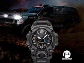 Casio’s new GWG-B1000TLC-1A takes design cues directly from Dakar Rally night driving. (Image source: Casio)