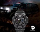 Casio’s new GWG-B1000TLC-1A takes design cues directly from Dakar Rally night driving. (Image source: Casio)