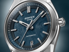 The Casio Edifice EFK-100D-2A (pictured) will be released in the UK. (Image source: Casio)