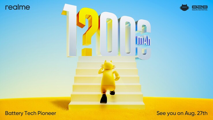 Realme is about to head for the 10,000mAh milestone. (Source: Realme via X)