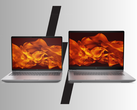 The 18-inch version of the HP ZBook Fury G1i (right) has a slightly lower resolution (2560x1600) than the 16-inch variant (left) but compensates with a higher 165Hz refresh rate. (Image source: HP)
