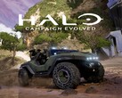 Warthog shown in Halo: Campaign Evolved Xbox version