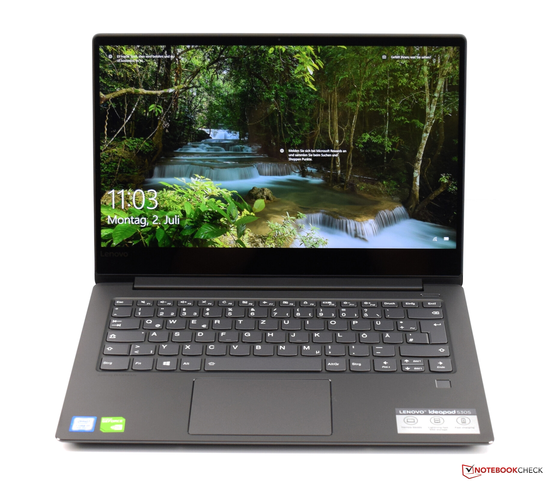 Lenovo IdeaPad 530s-14IKB (i7-8550U, MX150, WQHD, IPS) Laptop Review ...