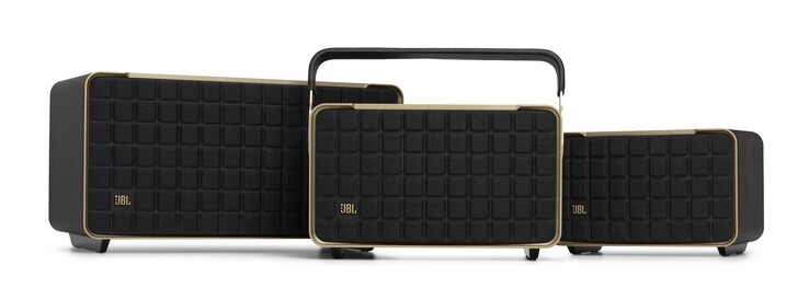 The Authentics range borrows a major design cue, the waffle iron foam grill, from JBL's iconic L100 speaker (Image Source: JBL)