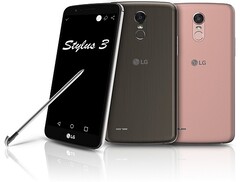 LG Stylo 3 Android phablet with MediaTek MT6750 processor
