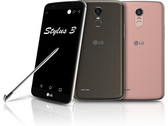 LG Stylo 3 Android phablet with MediaTek MT6750 processor