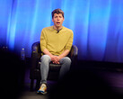 Sam Altman has advocated for a "merge" between humans and machines. (Image source: Jared Charney, MIT)