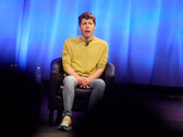 Sam Altman has advocated for a "merge" between humans and machines. (Image source: Jared Charney, MIT)