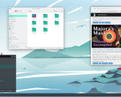 Manjaro 24.0 "Wynsdey" desktop (Image source: GamingOnLinux)