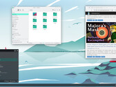 Manjaro 24.0 "Wynsdey" desktop (Image source: GamingOnLinux)