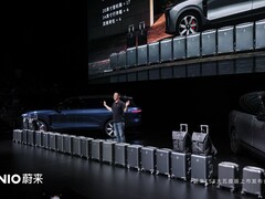 The Nio 5 seat ES8 SUV pictured