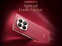 The Redmi Note 15 5G Special Edition in Crimson Red.