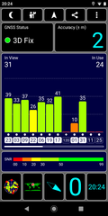 GPS test: Outdoors
