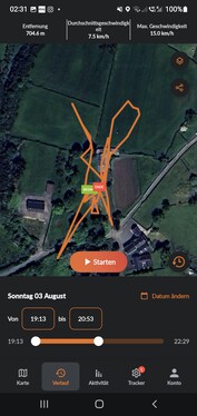 Tracking history