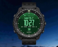 The Suunto Core 2 uses a replaceable button cell battery instead of a rechargeable battery.