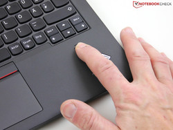 Lenovo's touch fingerprint reader.