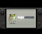 SteamDB has an unknown app with Waydroid artwork (Image source: Valve and SteamDB [edited])
