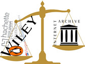 The Internet Archive lost its appeal against four large publishing companies. (Image source: logos from Wikimedia Commons, with edits)