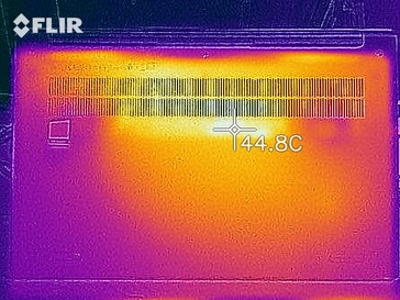 Heat generation bottom side (load)