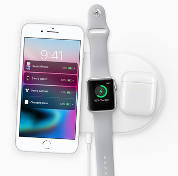 Apple's new charging dock pods (Source: Apple)