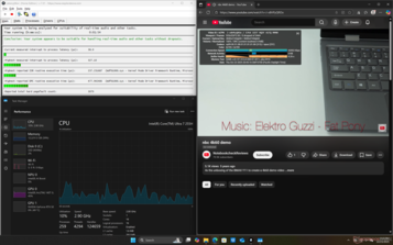 LatencyMon shows no DPC issues or frame drops when playing 4K60 video content