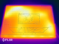 Surface temperatures stress test (front)