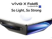 The Vivo X Fold5 foldable smartphone is now available for purchase in India (Image source: Vivo)