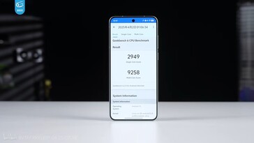 The Dimensity 9400+ on Geekbench.