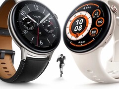 Vivo Watch 5 eSIM: Smartwatch with cellular modem. (Image source: Vivo)