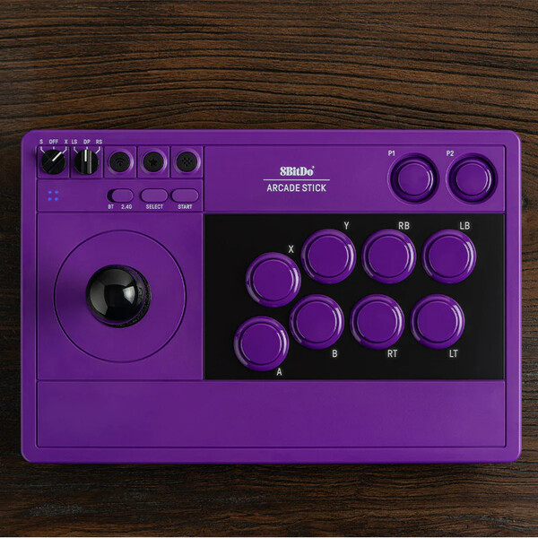 The Purple 8BitDo Arcade Stick is available to buy now on Amazon and 8BitDo's website.