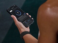 Amazfit’s Helio Strap (pictured) is receiving a new update. (Image source: Amazfit)
