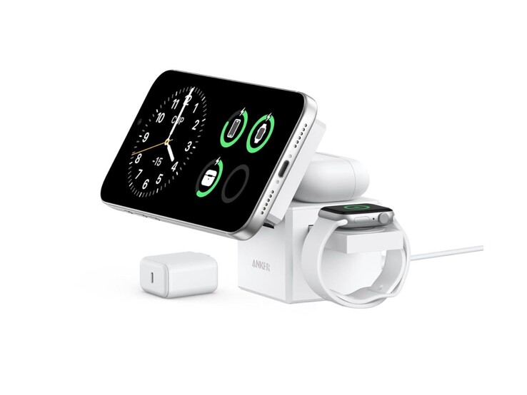 The Anker MagGo Wireless Charging Station (3-in-1 Cube). (Image source: Anker)