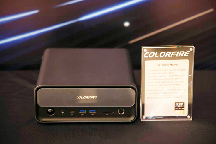 The new AMD Gorgon Halo-equipped Colorful Mini Pro mini PC has been unveiled in China. 
