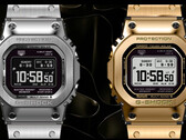 From left to right (pictured), we have the Casio GMW-BZ5000D-1 and the GMW-BZ5000GD-9. (Image source: Great G-Shock World)