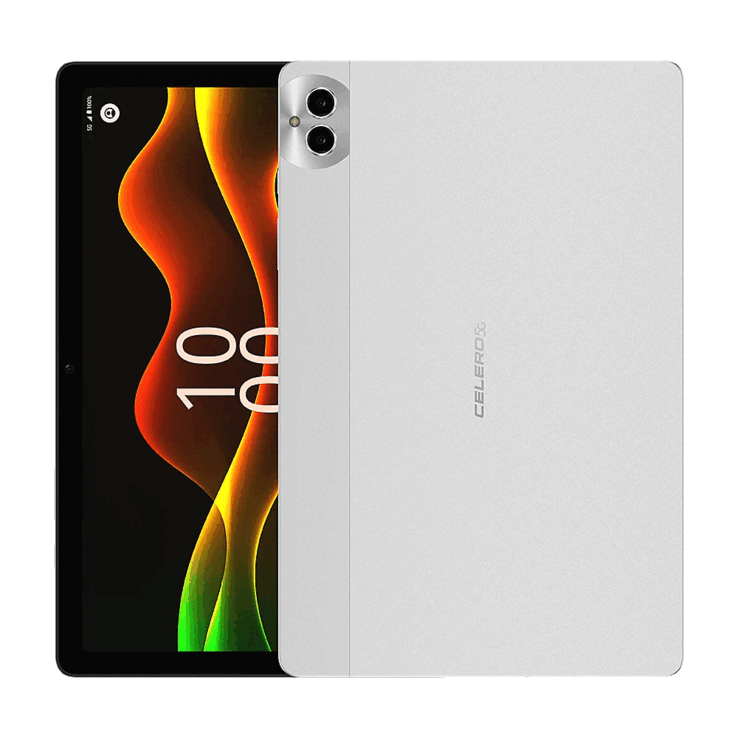 The Boost Celero5G tablet is available in a single cloud silver color option (Image source: Boost Mobile)