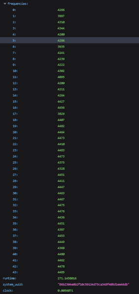 Core Ultra 6 228V Geekbench frequency (image source: Geekbench)