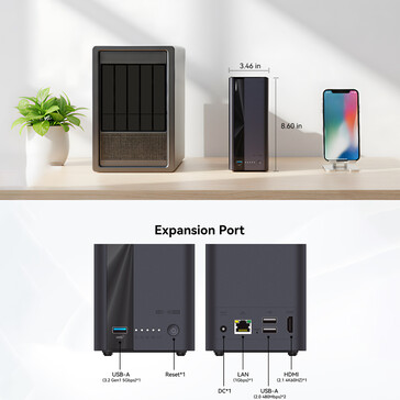 Design and port options of the NAS