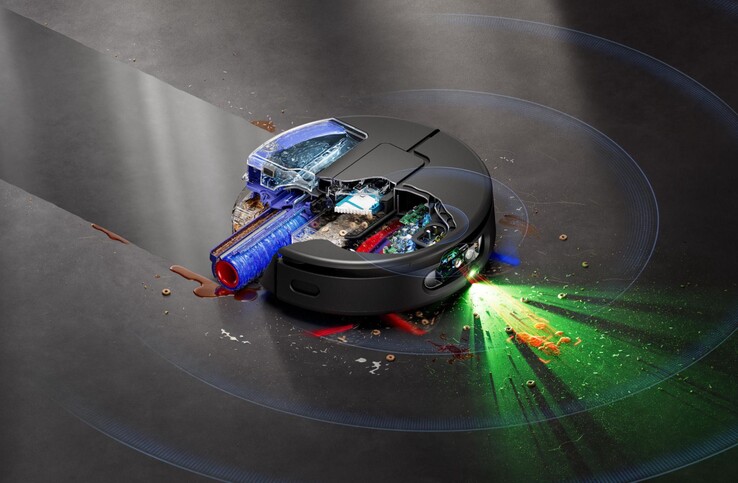 The Dyson Spot+Scrub AI Robot Vacuum Cleaner. (Image source: Dyson)