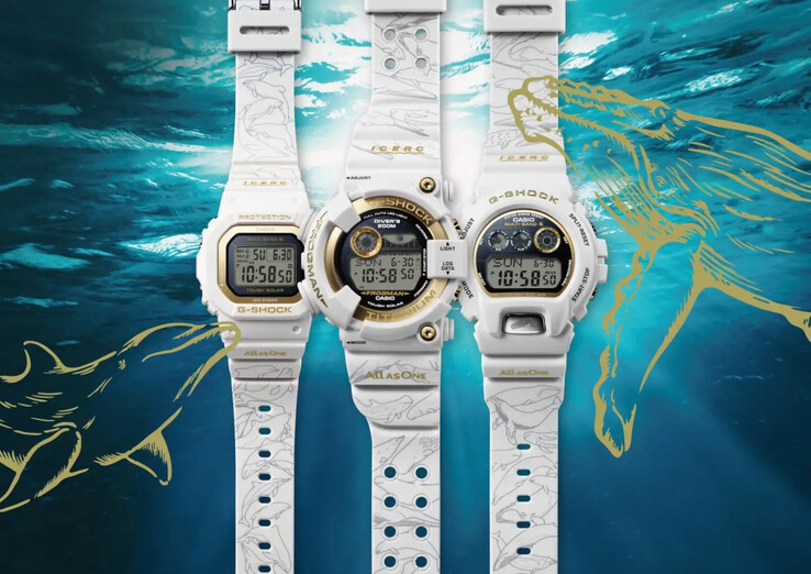 The 2024 models for the Casio G-Shock "Love The Sea And The Earth" line. (Image source: Casio)