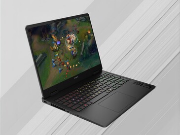HP Omen 16 gaming laptop front at angle 2nd shot (Image source: HP)
