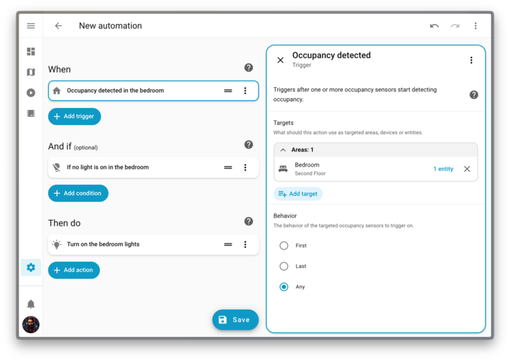New purpose-specific triggers have arrived with Home Assistant 2026.1. (Image source: Home Assistant)